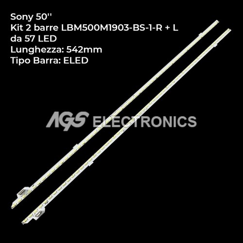 Kit barres led - 2, sony
