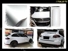 Film covering blanc mat 152 x 30 cm vinyle satiné thermoformable adhésif