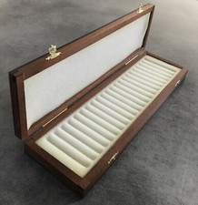 COFFRET Boîte Rangement BOIS Vernis Vide 22 Pastels, MANET, Beaux Arts, Dessins