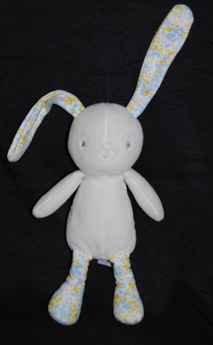 Doudou lapin beige crème - lapin,