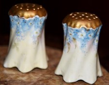 1800s HAND PAINTED FLORAL W