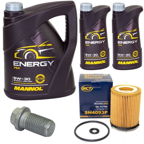 Set huile mannol energy - set, d’huile