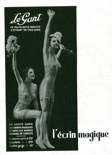 Publicité ancienne gant - le,