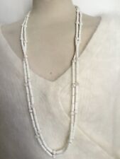 Ancien long collier  double