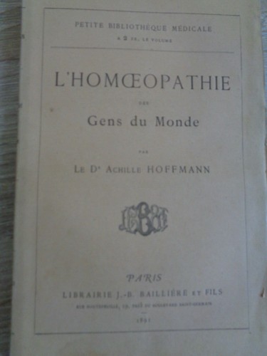 1891 homéopathie des gens - 1891,