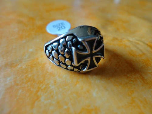 Bague croix malte taille - taille, 23