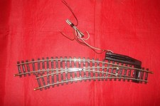 JOUEF HO AIGUILLAGE ENROULE GAUCHE 4191 TRAIN ELECTRIQUE MAILLECHORT