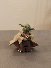 star wars figurine Yoda Padawan lightsaber trainning 2003 l'attaque des clones