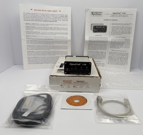 Tigertronics signalink usb - tigertronics,