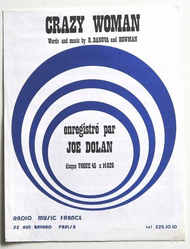 Partition vintage sheet music