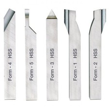 Ensemble De 5 Outils Pour Tour Proxxon, 10x10 Mm 24550