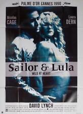 WILD AT HEART - LYNCH / DERN / CAGE / DAFOE - ORIGINAL LARGE MOVIE POSTER