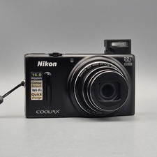 Nikon Coolpix S9600 16MP Digital Compact Camera 22x Zoom Full HD 1080p, 16GB SD
