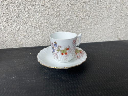 Tasse soucoupe porcelaine - et,
