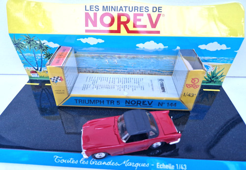 Norev magnifique triumph tr5 - norev,