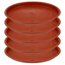  Lot de 5 plaques de base en plastique pour pots de fleurs, bacs à eau,