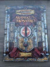 DUNGEONS et DRAGONS V.3.5 - Manuel des monstres - Jeu de rôle Jdr