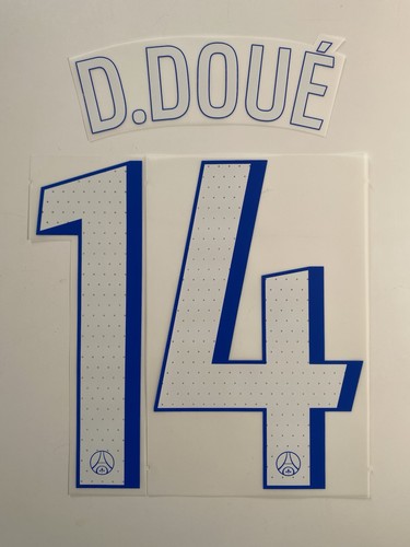Flocage officiel psg doué - officiel, d.doué