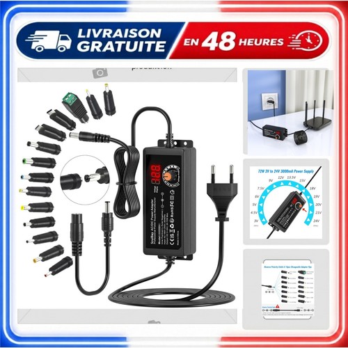 Alimentation 24v 72w soulbay - 24v,
