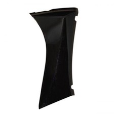 Écope droite P2R pour Scooter Yamaha 500 Tmax 2004 à 2007 bombé noir brillant
