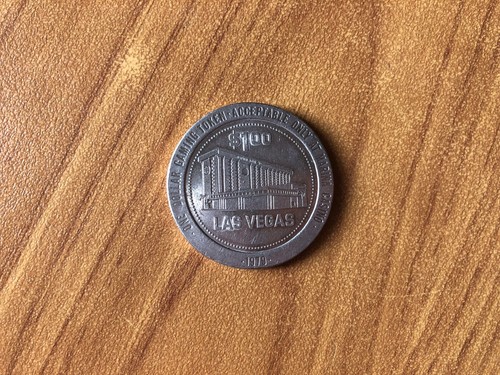 Jeton one dollar token - dollar, marine