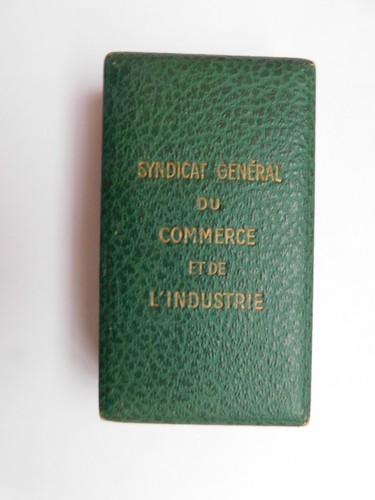 Boite medaille syndicat - boite,
