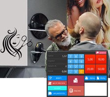 Caisse Salon de Coiffure 15,6