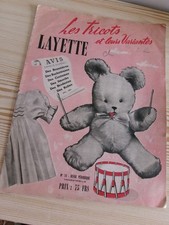 LAYETTE Les tricots et leurs variantes n° 14, 1950