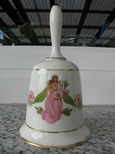 CLOCHE PORCELAINE FRANKLIN  ROSE 13 cm de hau
