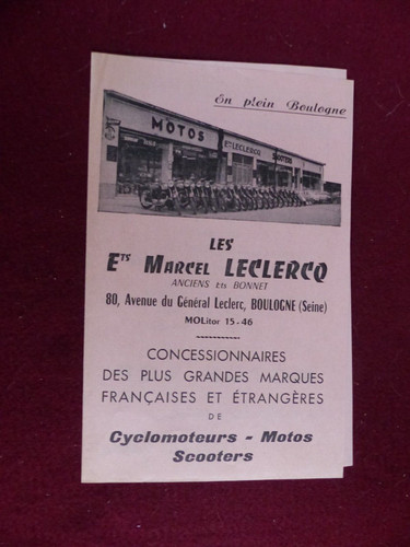 Prospectus catalogue moto - catalogue,