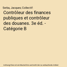 Contrôleur des finances