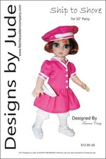 Bateau À Shore Poupée Vêtements Couture Motif 10 " Patsy & Ann Estelle Tonner