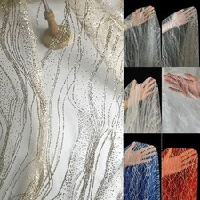 Tissu maille polyvalent 1 yard dacron exquis accrocheur à la mode