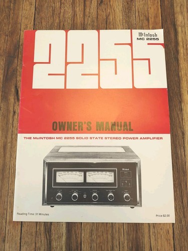Mcintosh 2255 stereo - mcintosh,