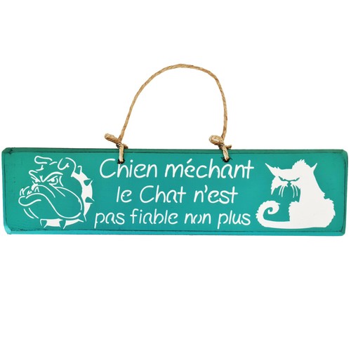 Plaque décorative bois - en,