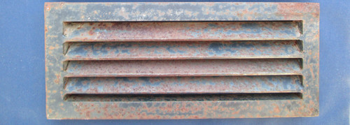 Grille fer rectangulaire