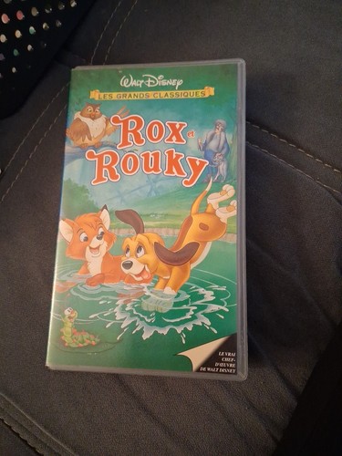Vhs walt disney rox - disney, rouky