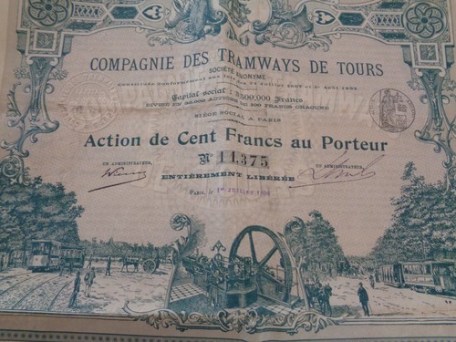 1898 action emprunt - 1898,