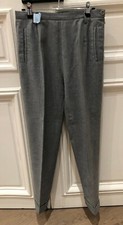 *** PANTALON LAINE & CACHEMIRE DOUBLÉ GRIS CLAIR VICTOIRE T. 38 TBE ***