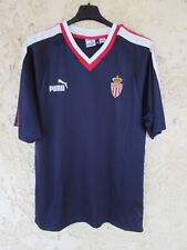 Maillot A.S MONACO vintage PUMA KING shirt jersey maglia football M