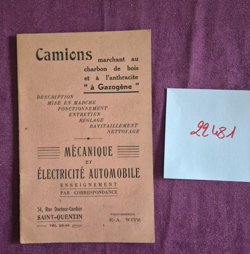 22481 camion à - /,