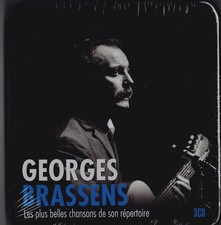 Georges BRASSENS Coffret Métal 3 CD Neuf sous blister