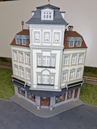 Maquette immeuble angle de - immeuble,