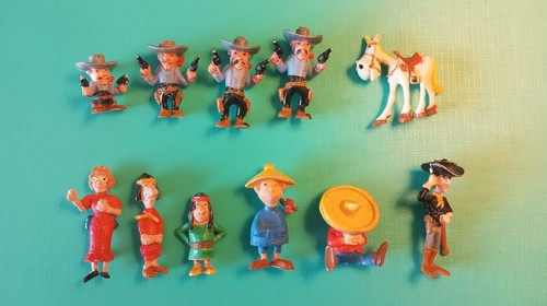 Lot figurines lucky luke - lot,