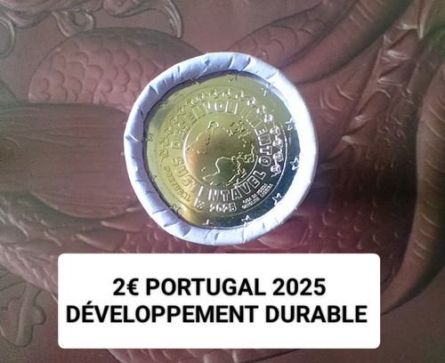 Pièce euros portugal 2025 - pièce,