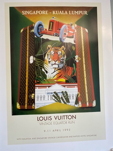 Affiche louis vuitton vintage - affiche,