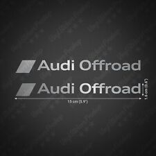 kit 2 stickers AUDI Offroad 15
