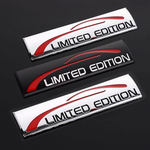 Limited edition logo - 3d,