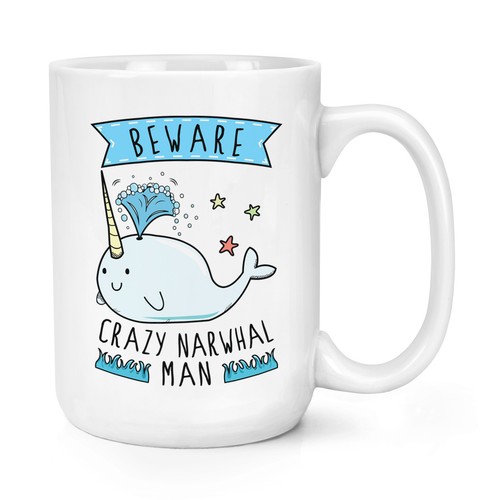 Attention fou narwhal homme - narwhal,