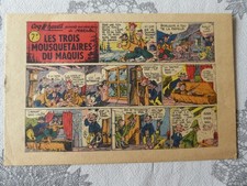 Marijac Les trois mousquetaires du maquis (N° 1 du journal coq hardi - 1945)Mari